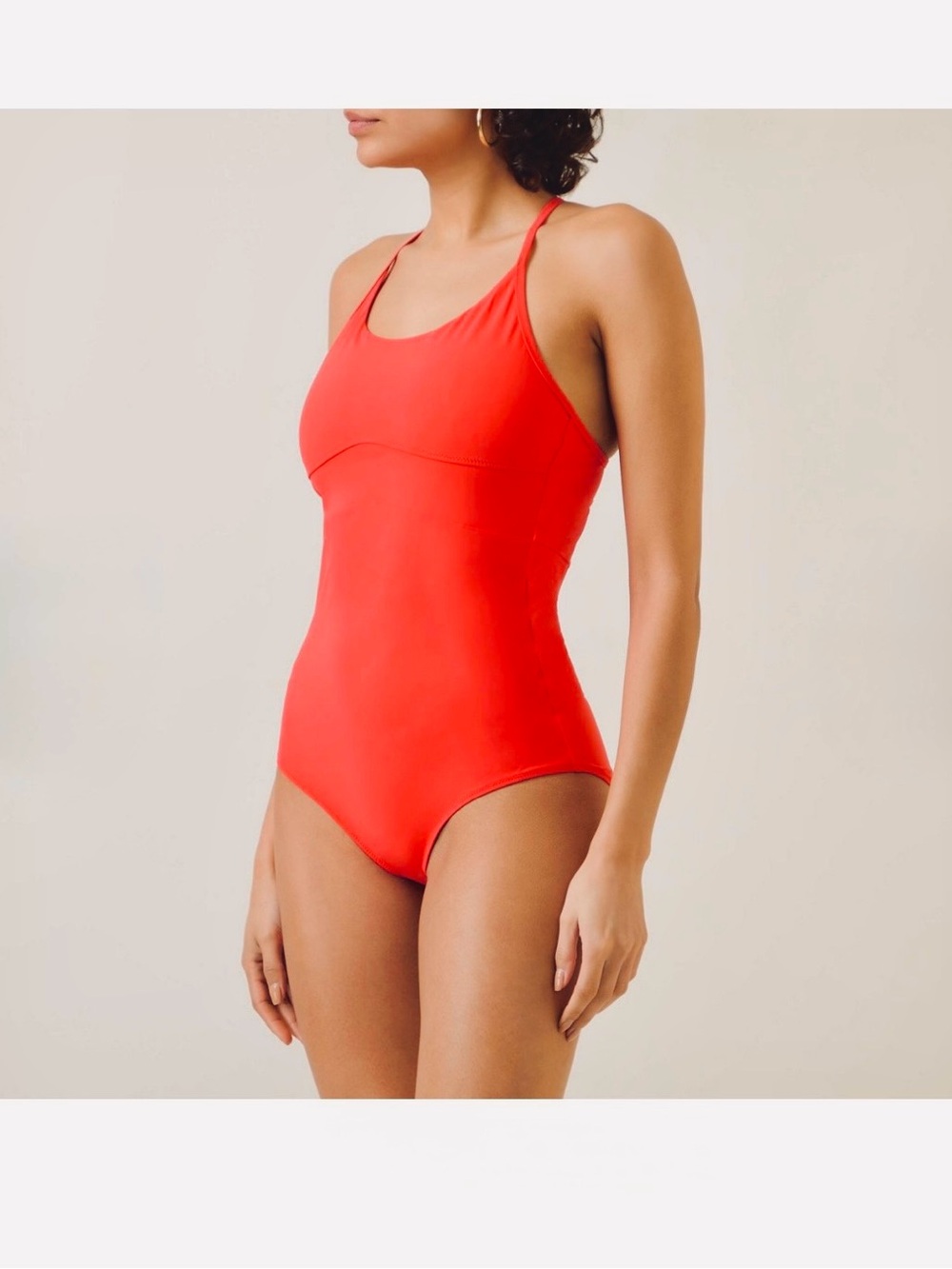 Sweaty Betty Resort Red Aqua X-tra Life One-Piece Swimsuit